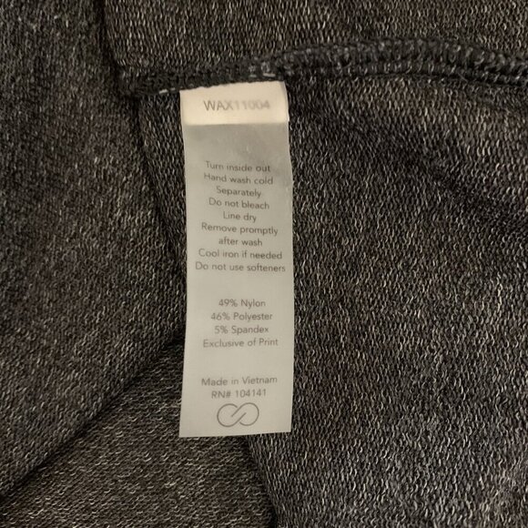 Calia By Carrie Underwood Limited Edition Gray Embossed Sleeve Sweatshirt M - Picture 6 of 6